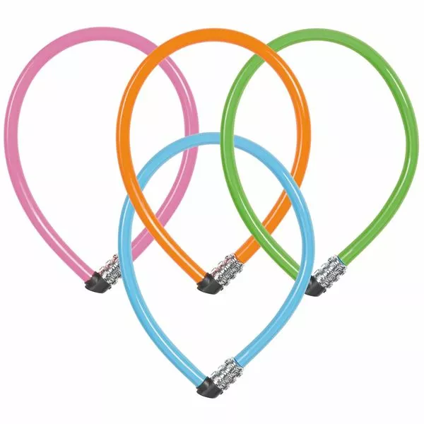 Abus Kabellås Kids 1100 55cm Kode 3 Abus Kabellås Kids 1100 55cm Kode