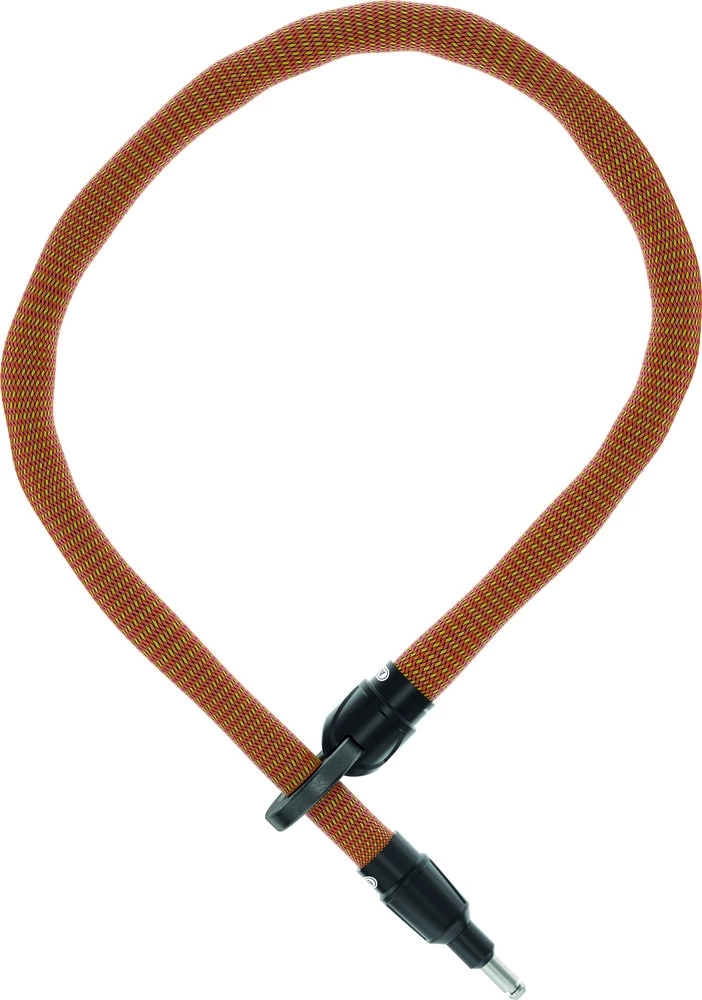 Abus IvyTex Kjetting Til Ringlåser 8 MM Oransje 100 CM 3 Abus IvyTex Kjetting Til Ringlåser 8 MM Oransje 100 CM