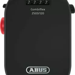 Abus Combiflex 2503 Vaierlås 120 Cm Med Holder