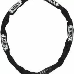 Abus Kjedelås 4808 Combo Svart 75cm