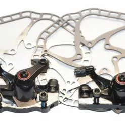 Clarks Bremsesett Med 2 X Kaliber + Skiver 160 Mm Mekanisk