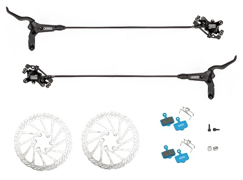 Elvedes HP4000 Hydraulisk Bremsesett For- Og Bakbrems 3 Elvedes HP4000 Hydraulisk Bremsesett For- Og Bakbrems