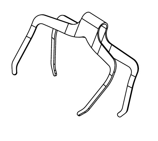 Fjær Til Sram Level Bremseklosser 3 Fjær Til Sram Level Bremseklosser