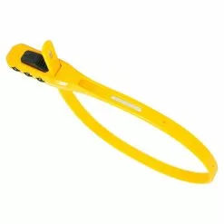 Hiplok Z Lok Combo Kabellås Med Kode Gul