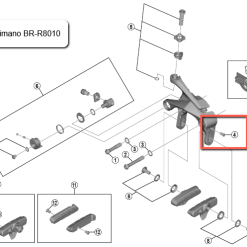 Shimano Justerings Skrue Direct Mount Felgbremser
