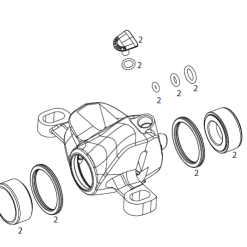 Sram Level Ultimate / TLM Kaliber Stempel Kit