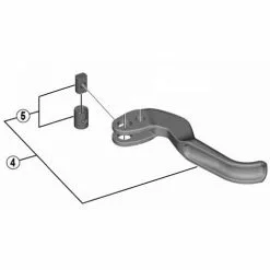 Shimano XTR BL-M9000 Håndtak Høyre