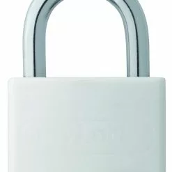 Abus Hengelås Hvit Liten