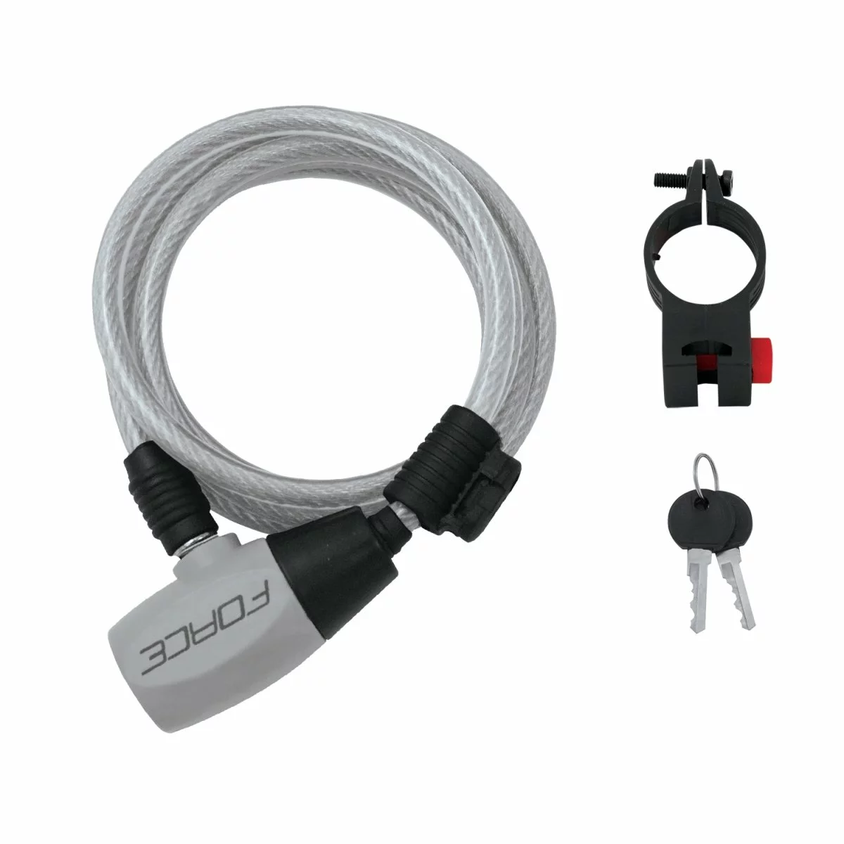 Force Wirelås 120 X 8 Mm Grå 3 Force Wirelås 120 X 8 Mm Grå